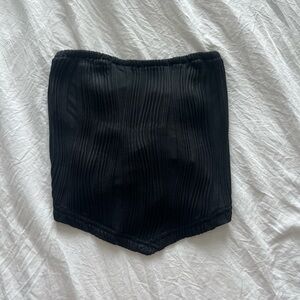 Black Ribbed too with open back